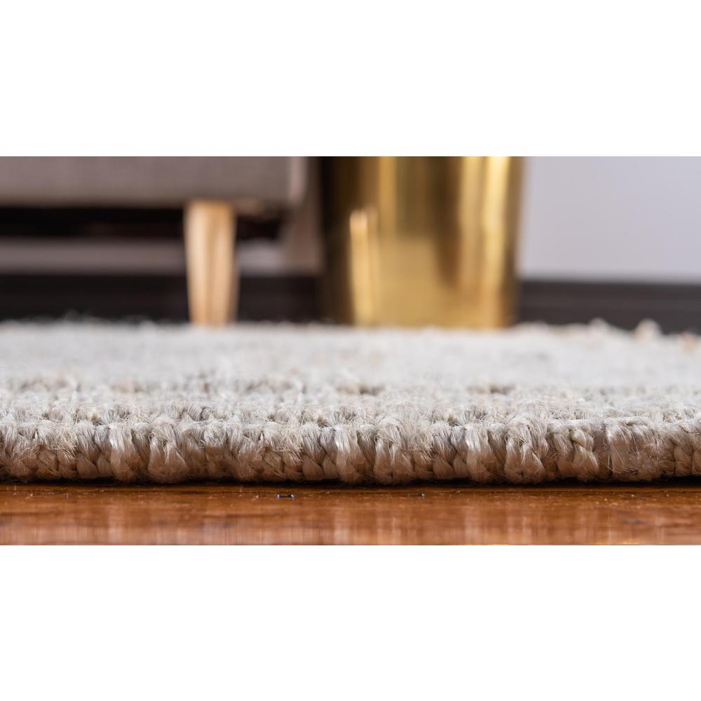 Chunky Jute Rug, Ivory (5' 0 x 8' 0). Picture 5