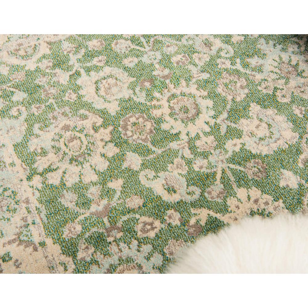 Krystle Penrose Rug, Green (5' 3 x 7' 7). Picture 6