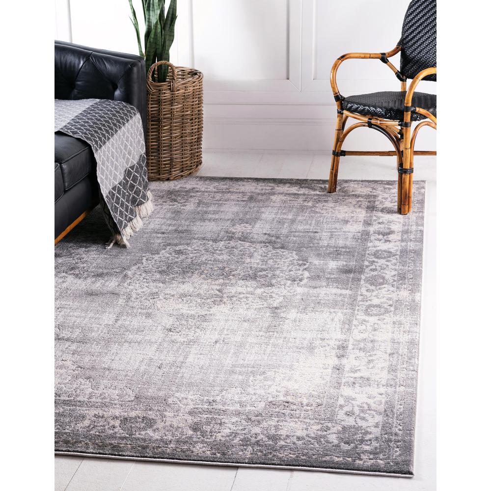 Blackthorn Leila Rug, Gray (5' 0 x 8' 0). Picture 2