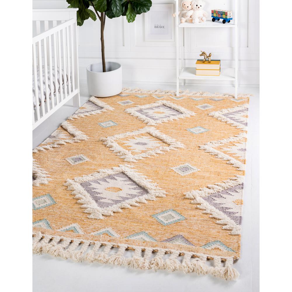 Mesa Rug, Yellow (5' 0 x 8' 0). Picture 2