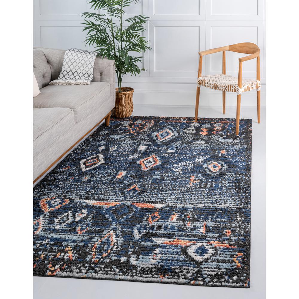 Palace Arabia Rug, Navy Blue (8' 0 x 10' 0). Picture 2