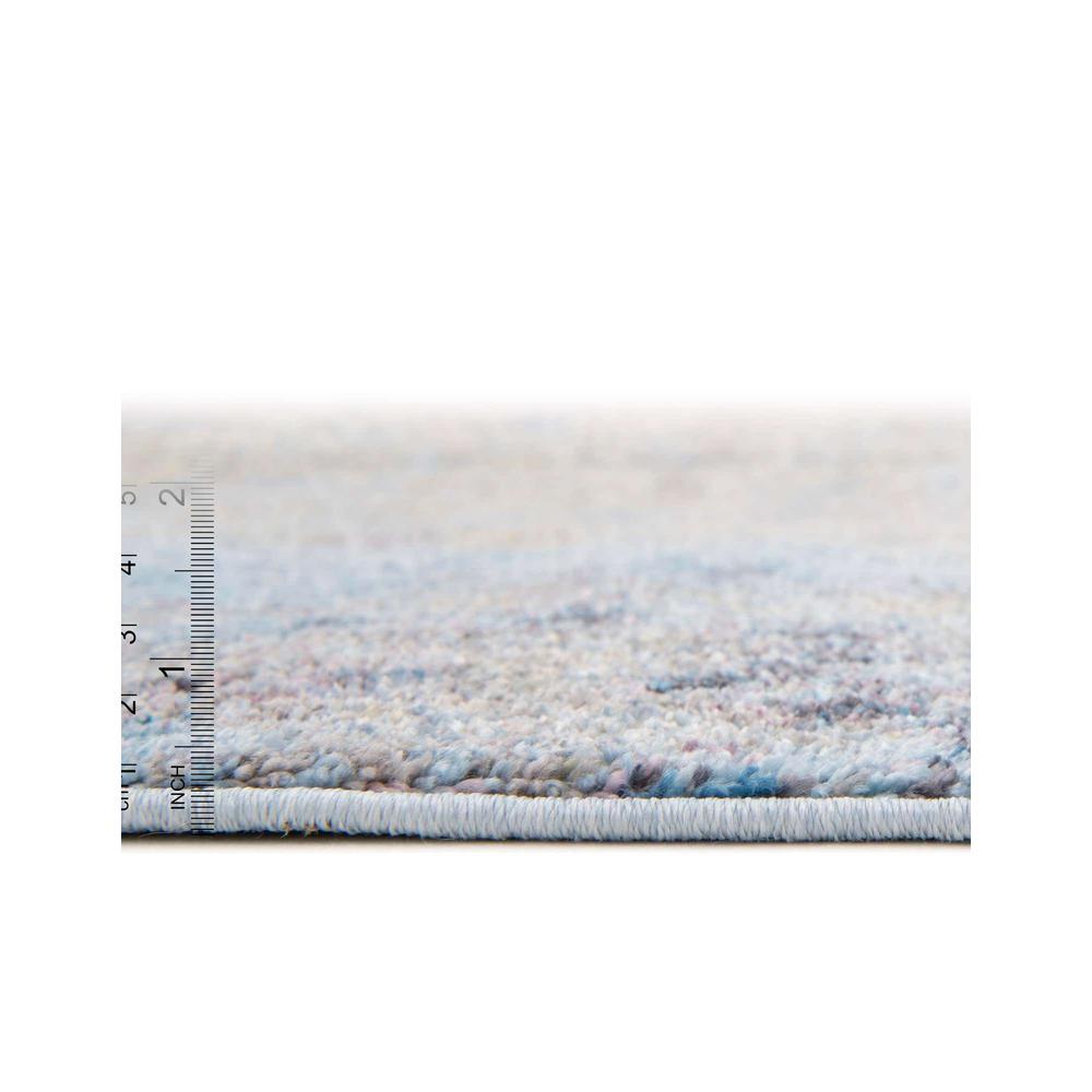 Downtown Greenwich Village Area Rug 6' 1" x 9' 0", Rectangular Multi. Picture 5