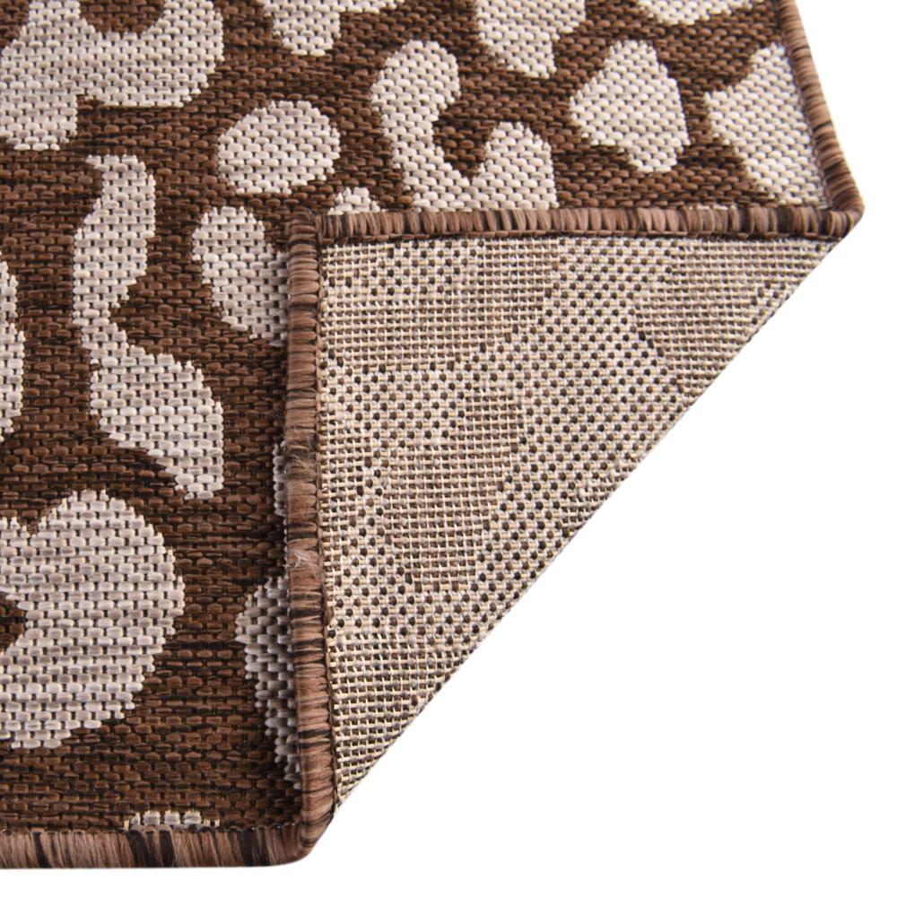 Outdoor Safari Collection, Area Rug, Brown, 2' 0" x 6' 0", Runner. Picture 7