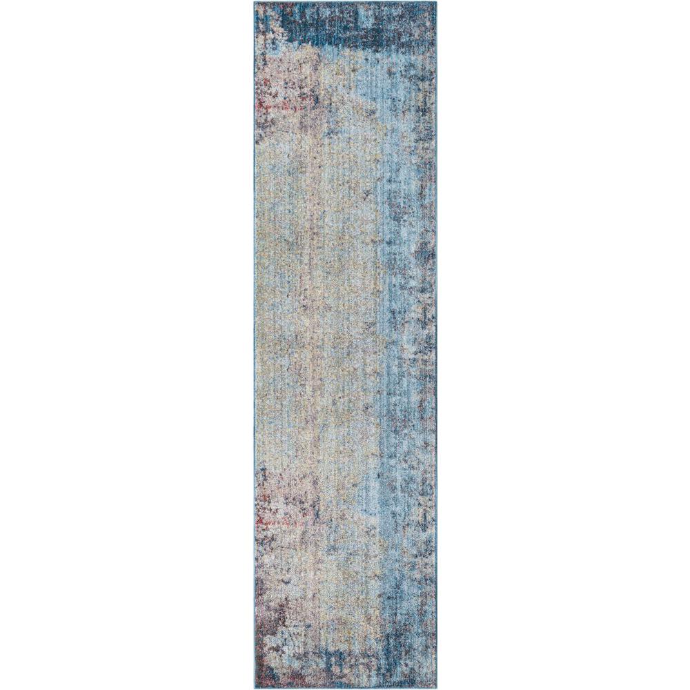 Downtown Greenwich Village Area Rug 2' 7" x 10' 0", Runner Multi. Picture 1