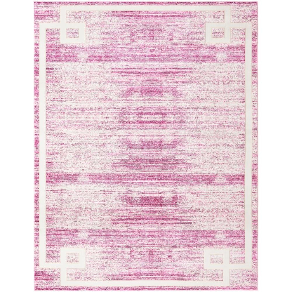 Uptown Lenox Hill Area Rug 7' 10" x 10' 0", Rectangular Pink. Picture 1