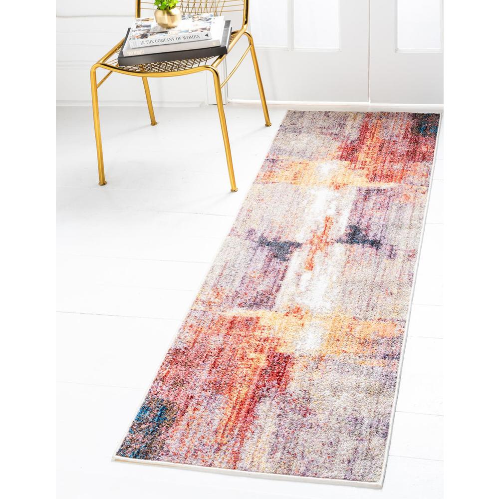 Downtown Flatiron Area Rug 2' 7" x 10' 0", Runner Multi. Picture 2