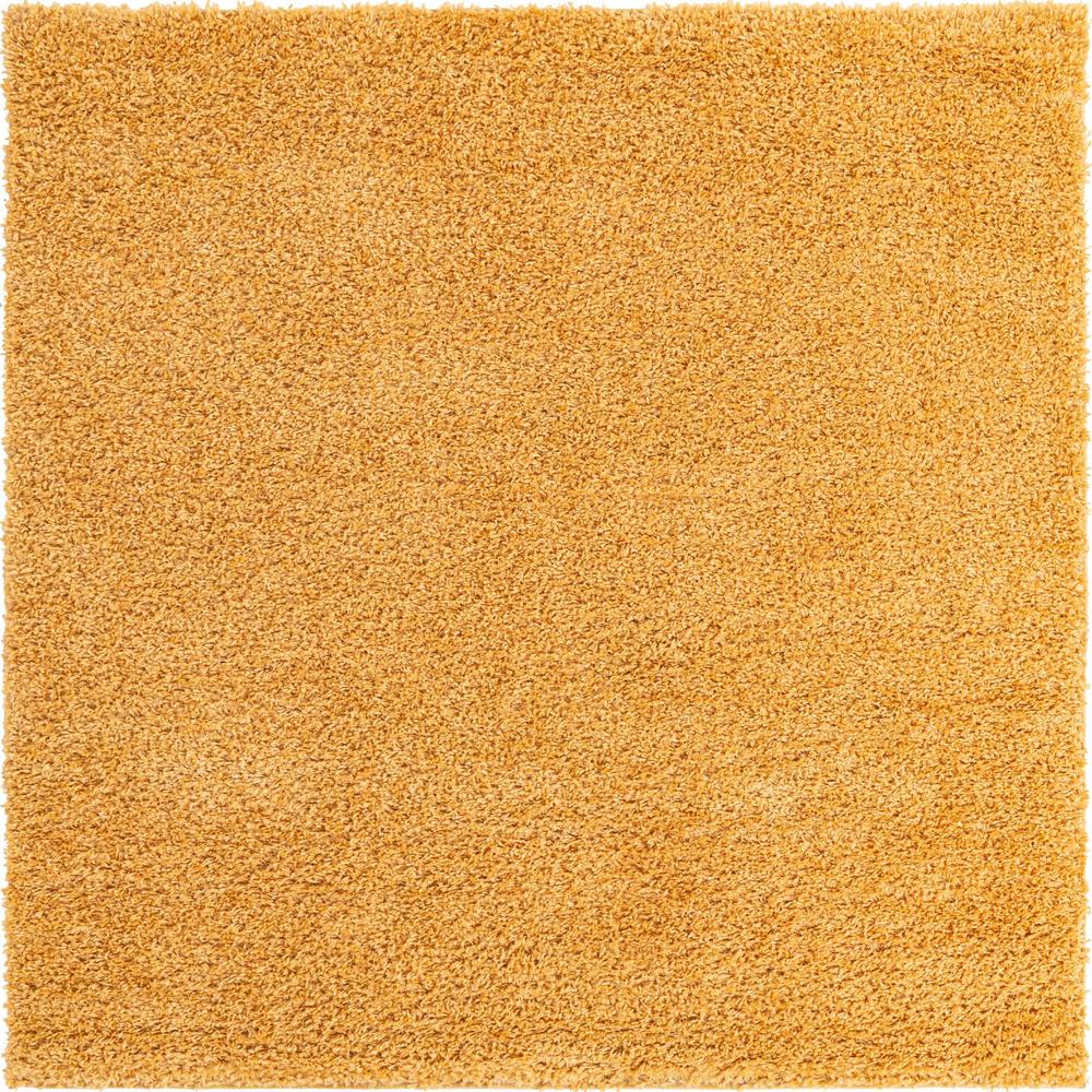 Unique Loom 7 Ft Square Rug in Sunglow (3153416). Picture 1