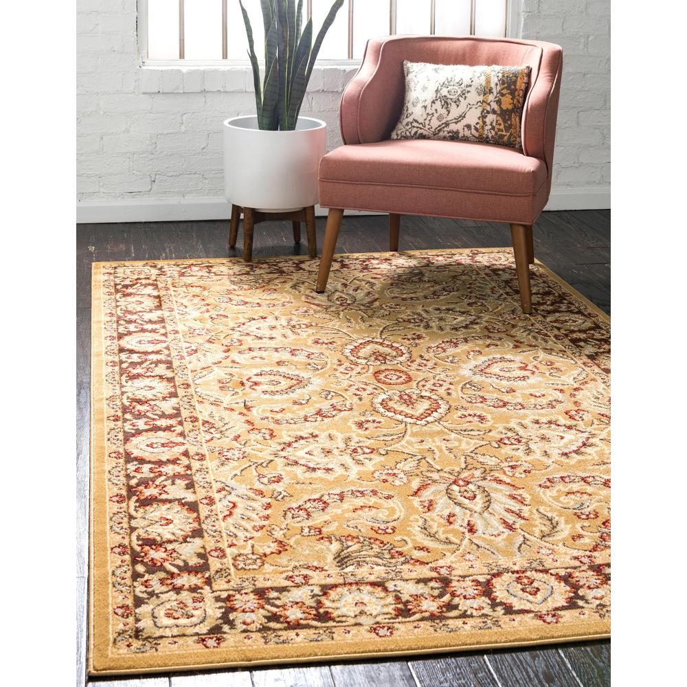 Asheville Voyage Rug, Gold/Brown (3' 3 x 5' 3). Picture 2