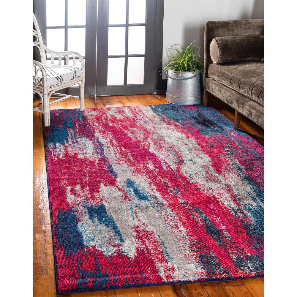 Lilly Jardin Rug, Magenta (7' 0 x 10' 0). Picture 2