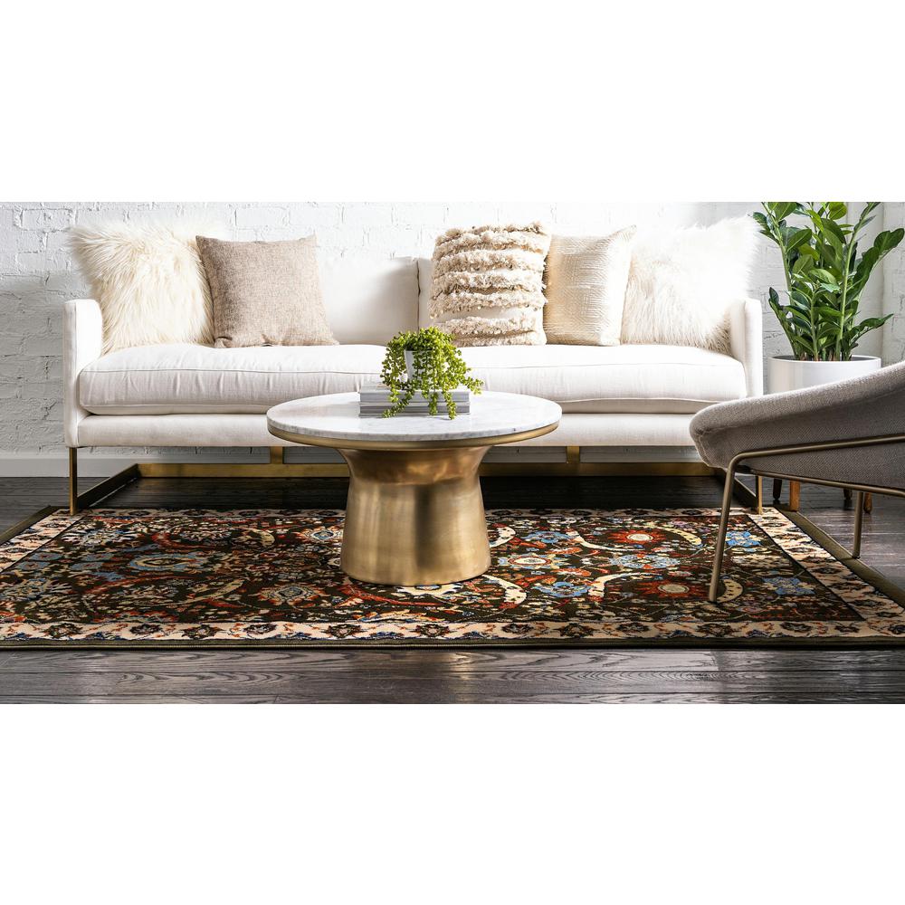 Cape Cod Espahan Rug, Olive (7' 0 x 10' 0). Picture 4