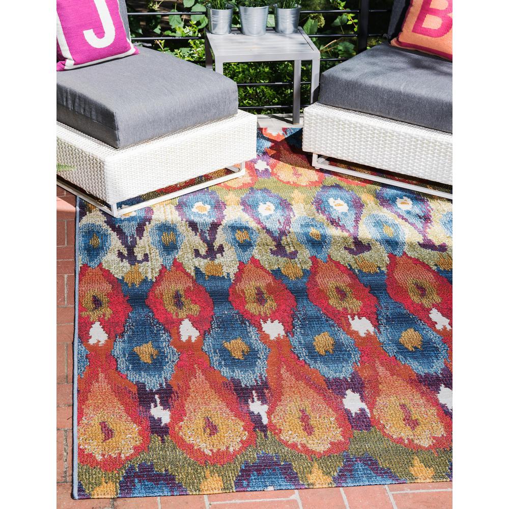 Outdoor Ikat Rug, Multi (2' 2 x 3' 0). Picture 2