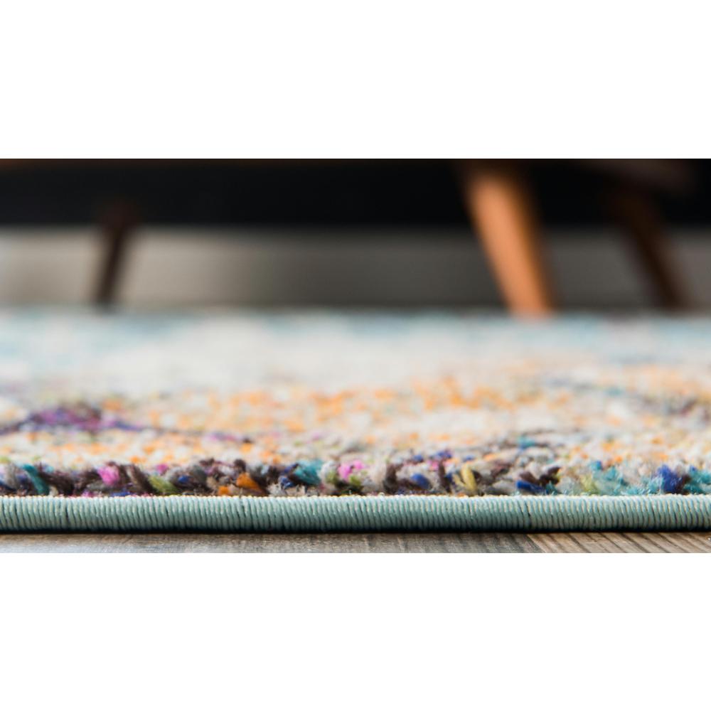 Pollock Vita Rug, Turquoise (4' 0 x 6' 0). Picture 3