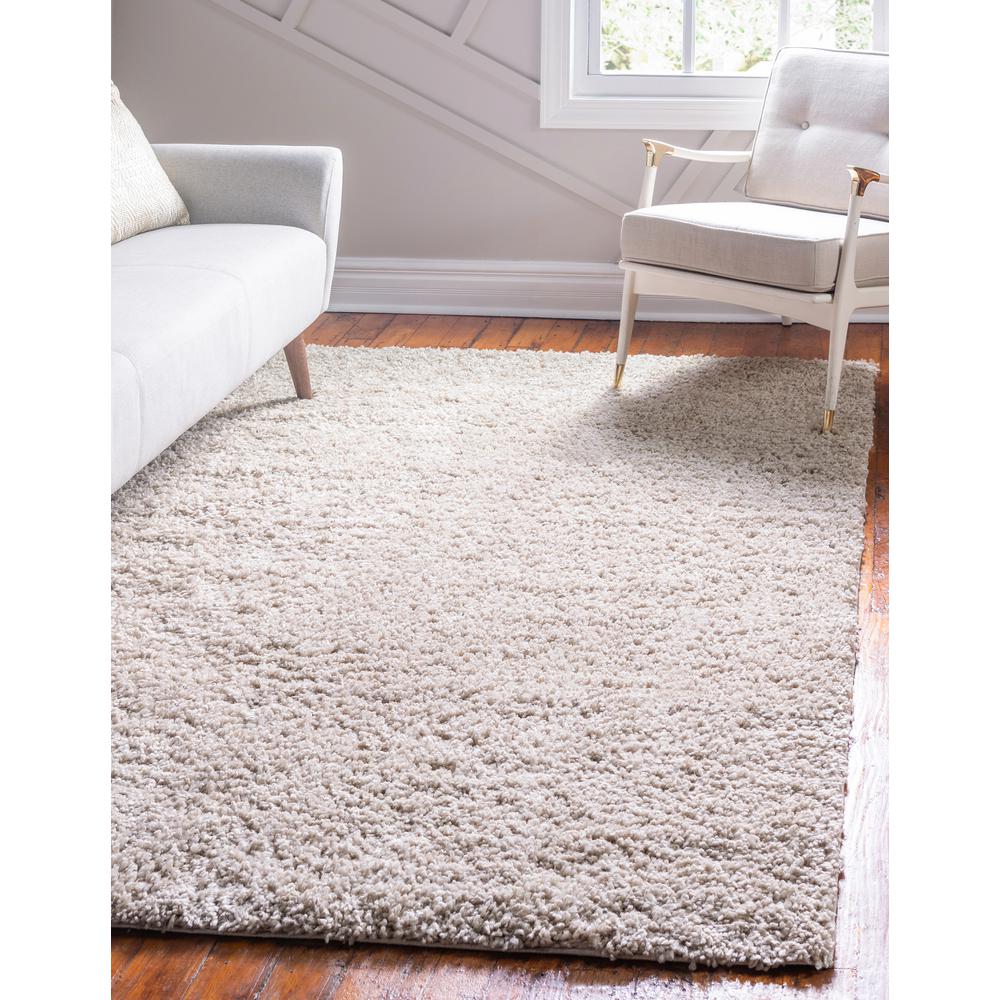 Davos Shag Rug, Linen (6' 0 x 9' 0). Picture 2