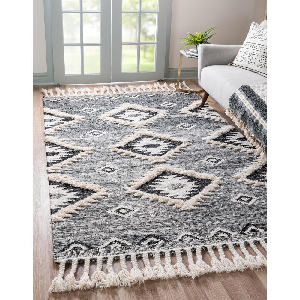 Mesa Rug, Charcoal (6' 0 x 9' 0). Picture 2