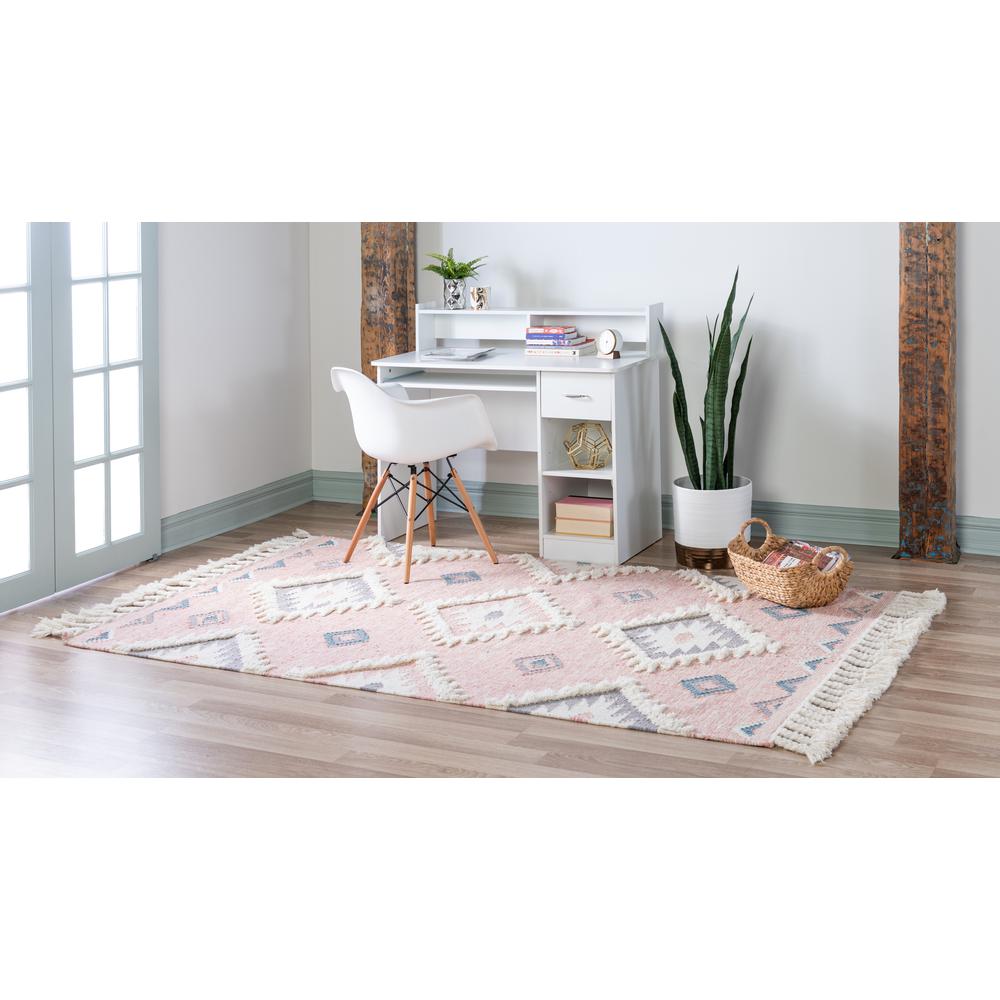 Mesa Rug, Pink (6' 0 x 9' 0). Picture 3