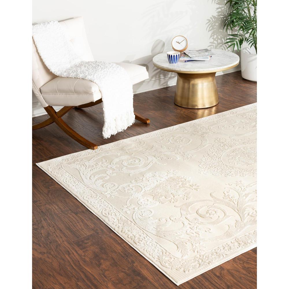 Finsbury Diana Area Rug 3' 3" x 5' 3", Rectangular Ivory. Picture 3