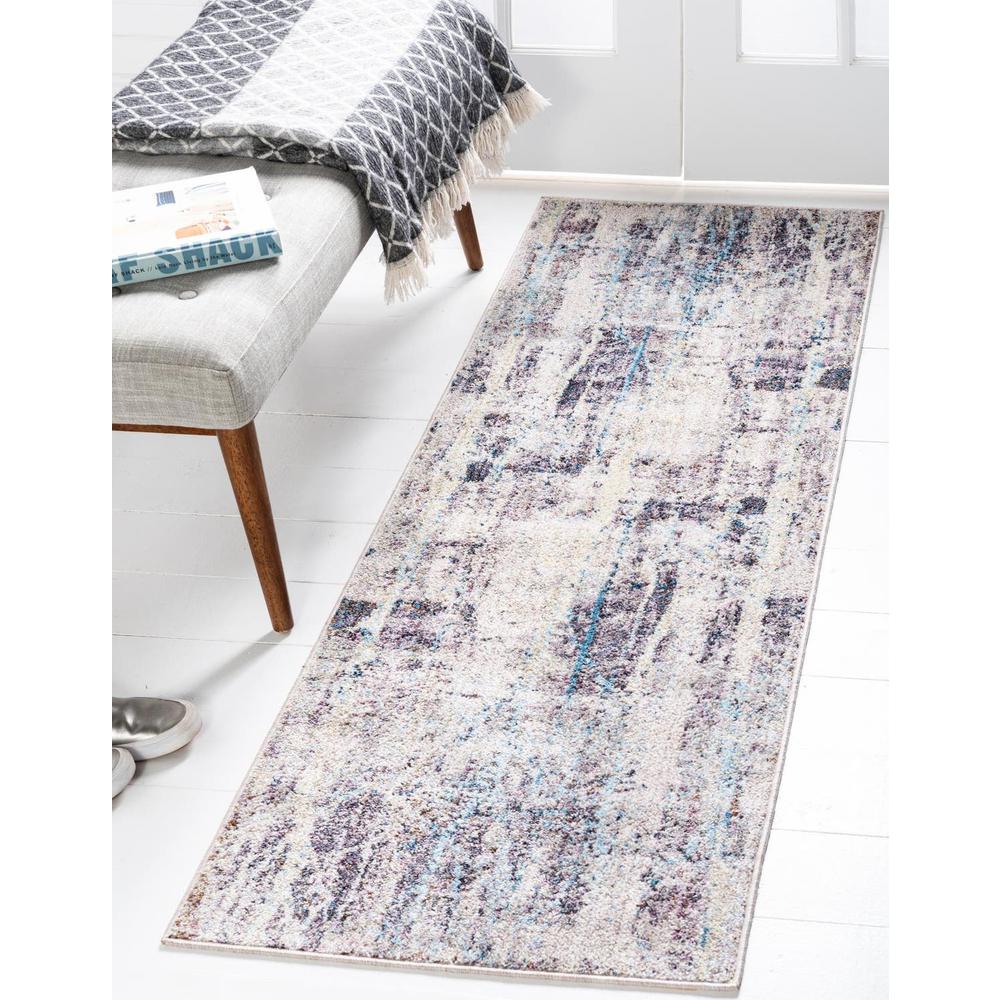 Downtown Gramercy Area Rug 2' 7" x 13' 1", Runner Multi. Picture 2