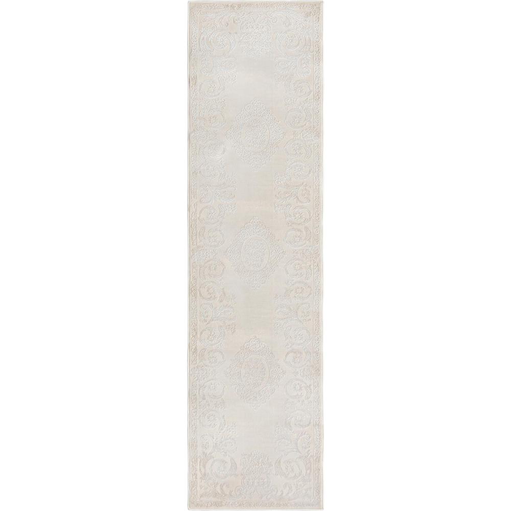 Finsbury Diana Area Rug 2' 0" x 8' 0", Runner Ivory. Picture 1