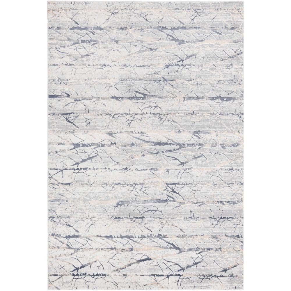 Finsbury Anne Area Rug 6' 0" x 9' 0", Rectangular Gray. Picture 1