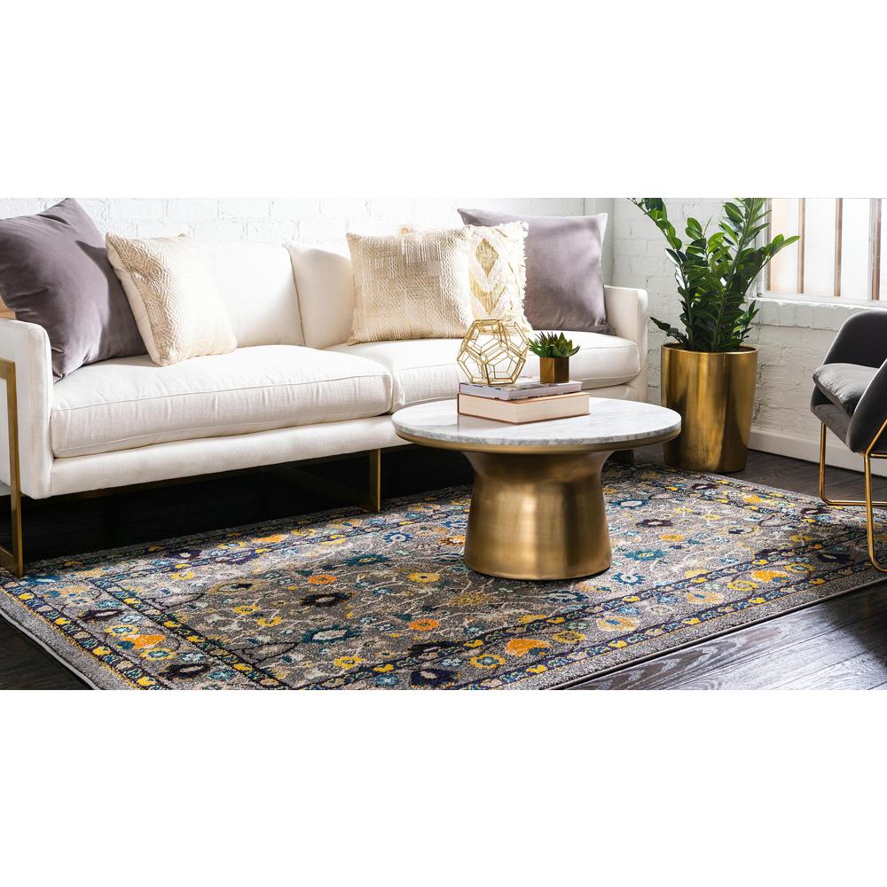 Medici Paradise Rug, Gray (8' 0 x 11' 0). Picture 3