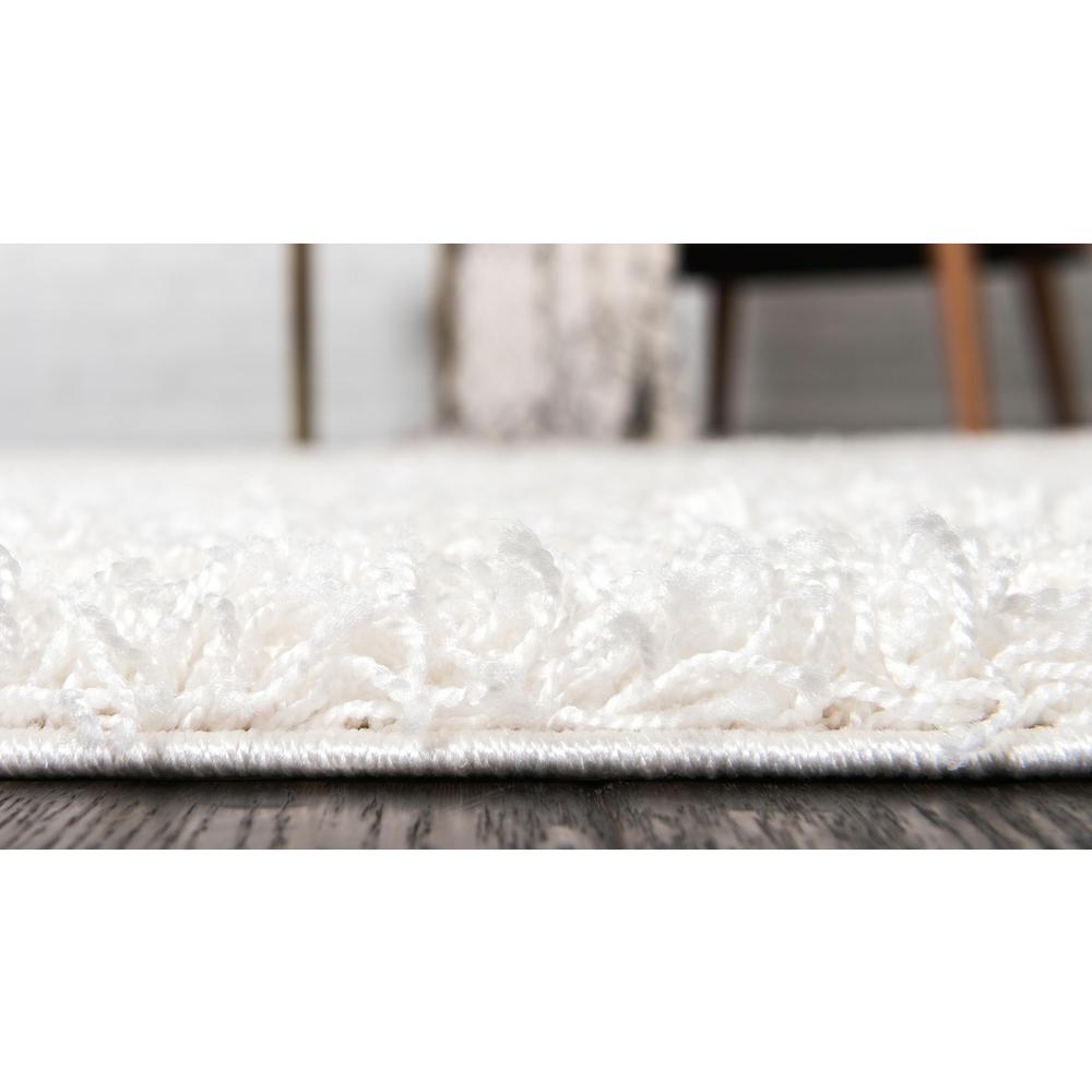 Solid Shag Rug, Snow White (10' 0 x 13' 0). Picture 5