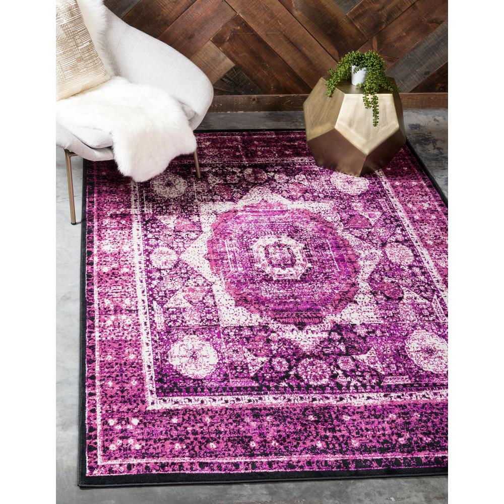 Imperial Lygos Rug, Fuchsia (2' 0 x 3' 0). Picture 6