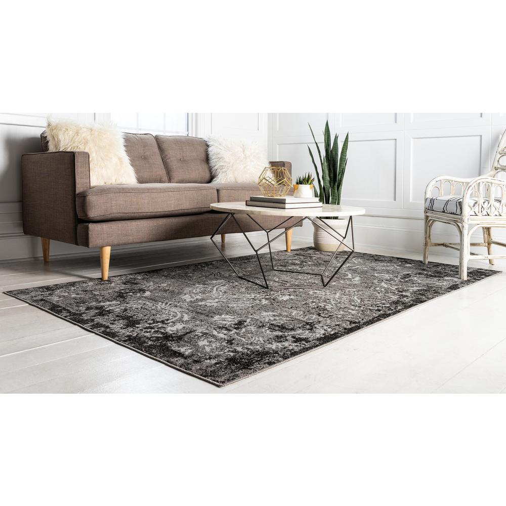Manchester Indoor/Outdoor Rug, Light Gray (4' 0 x 6' 0). Picture 3