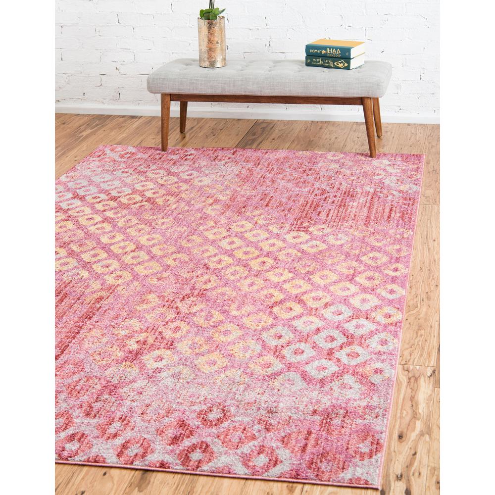 Rainbow Spectral Rug, Pink (2' 2 x 3' 0). Picture 2