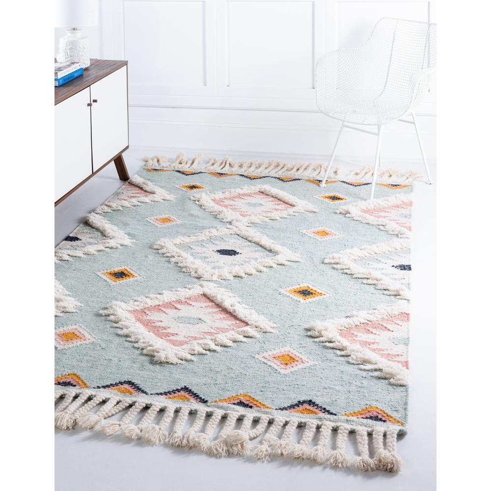Mesa Rug, Light Blue (8' 0 x 10' 0). Picture 2