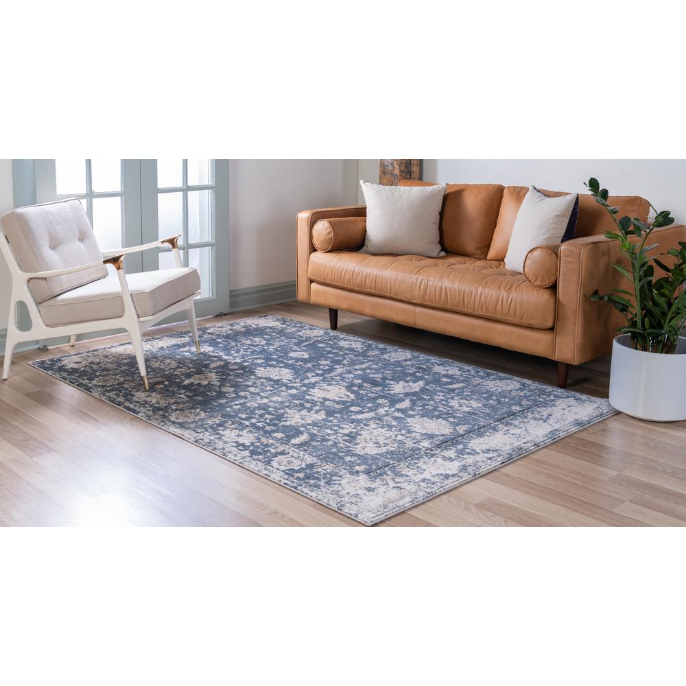 Central Portland Rug, Blue (8' 0 x 10' 0). Picture 3