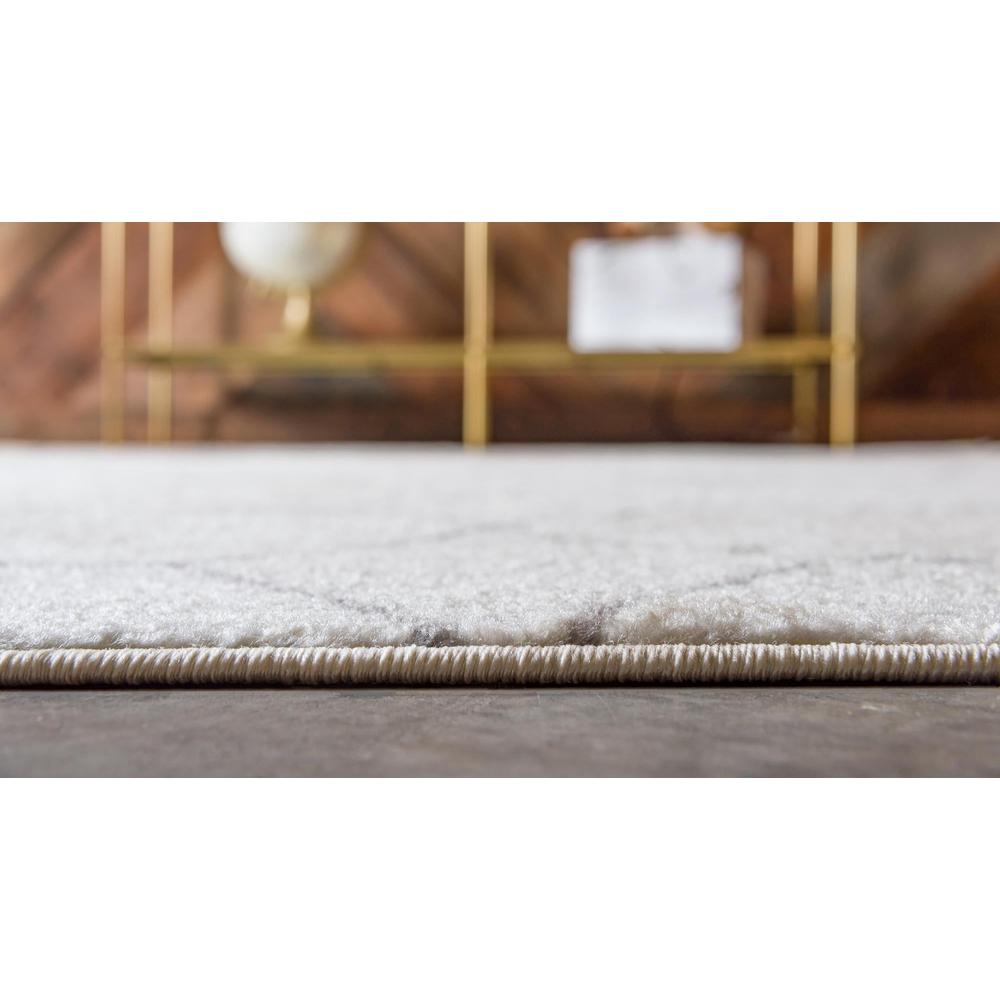 Unique Loom 8 Ft Square Rug in Ivory (3151513). Picture 5