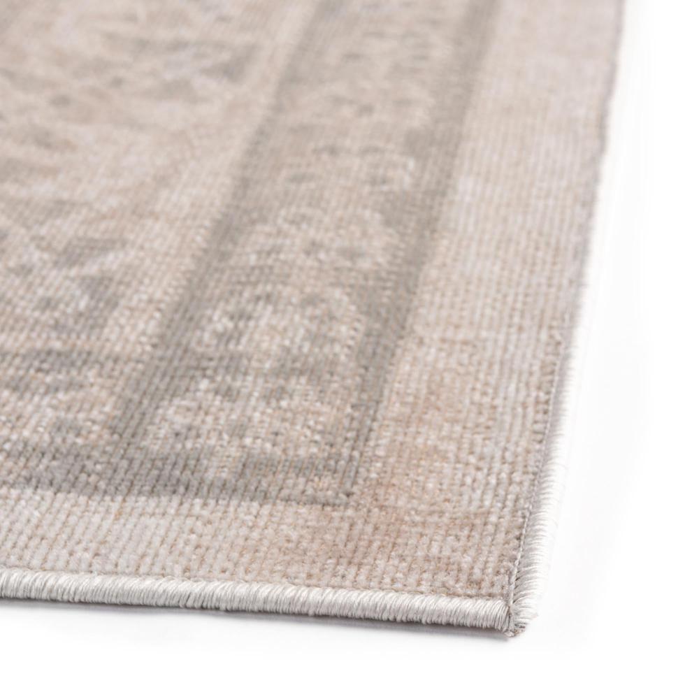 Unique Loom 1 Ft Square Sample Rug in Cloud Gray (3154988). Picture 5