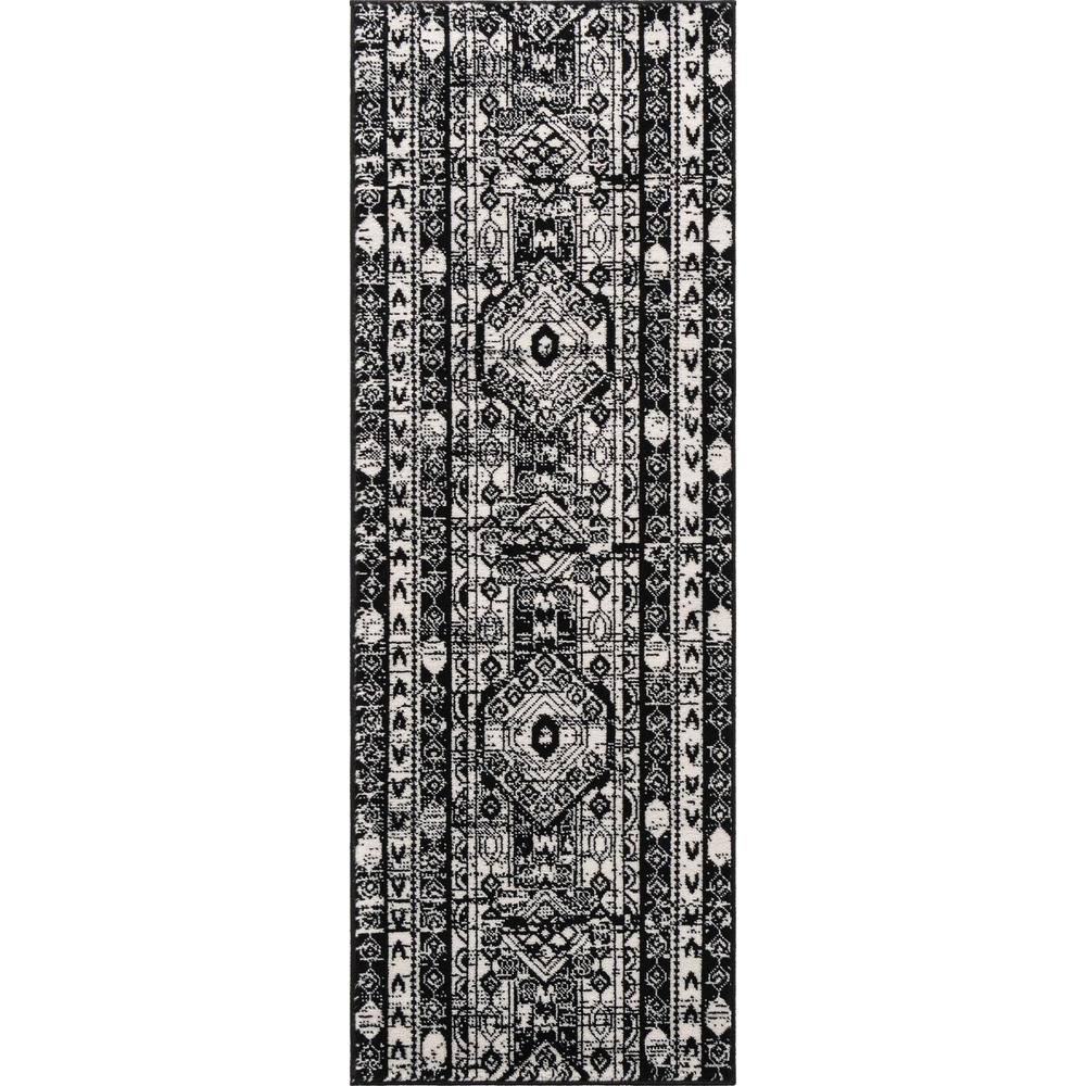 Unique Loom 6 Ft Runner in White (3152061). Picture 1