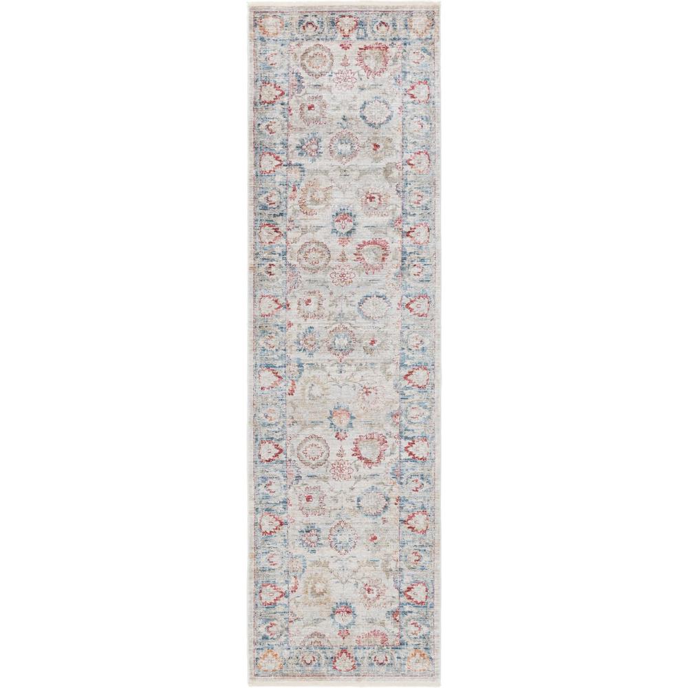 Unique Loom 10 Ft Runner in Ivory (3147943). Picture 1