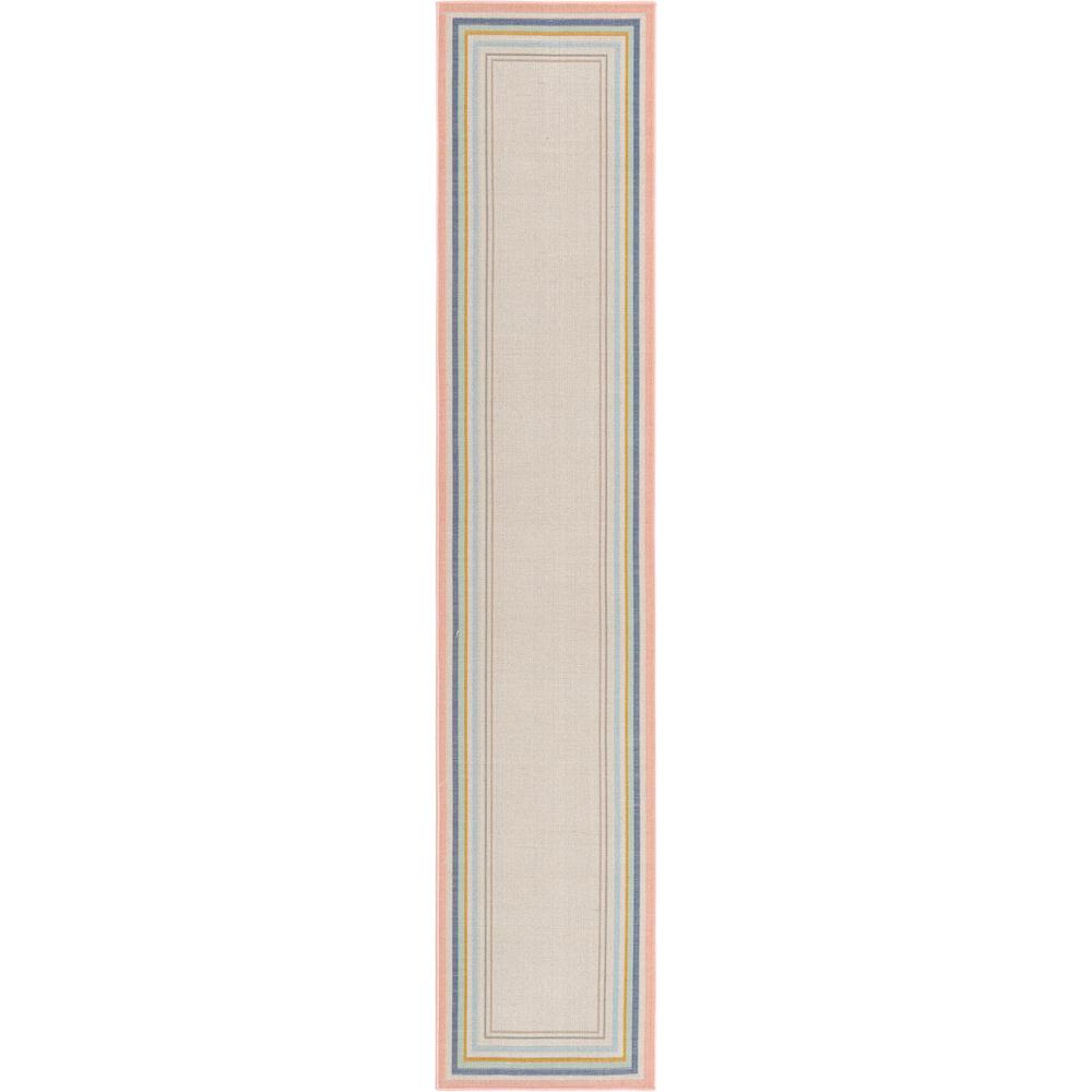 Unique Loom 10 Ft Runner in Ivory (3157365). Picture 1