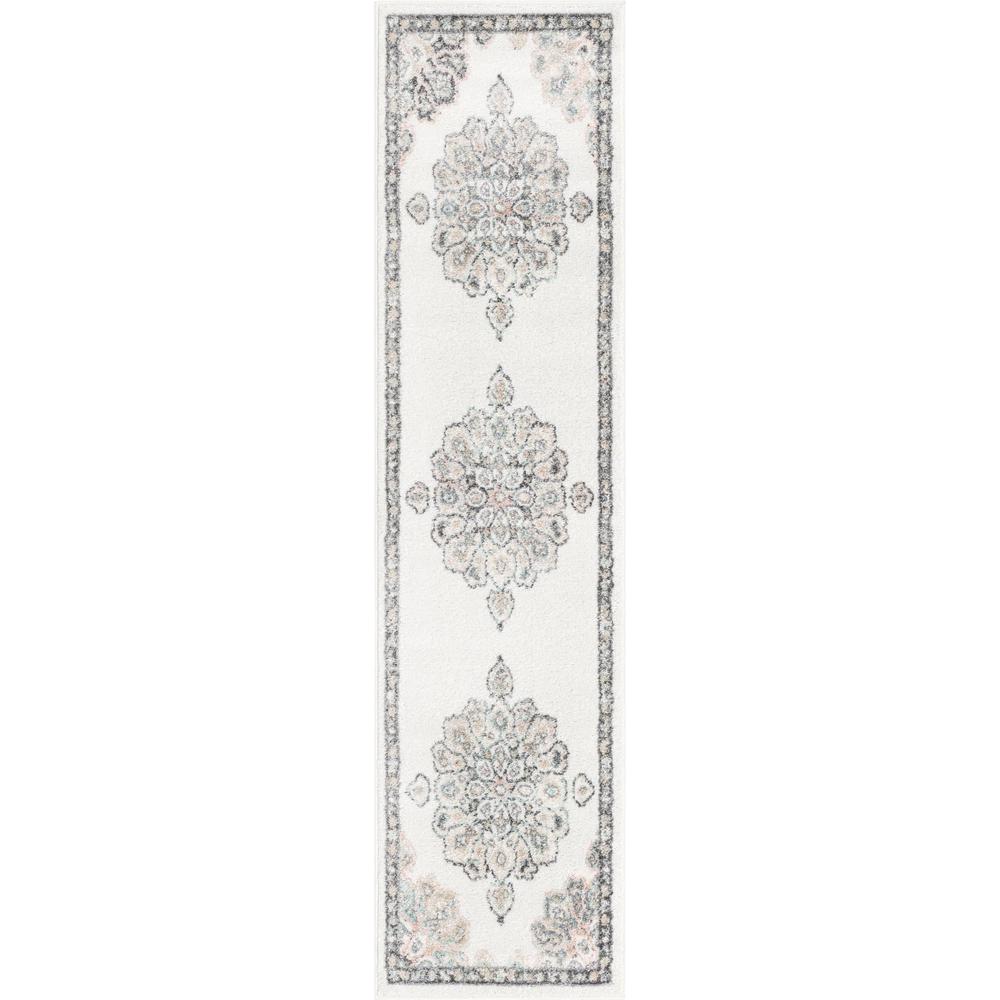 Unique Loom 8 Ft Runner in Ivory (3158673). Picture 1
