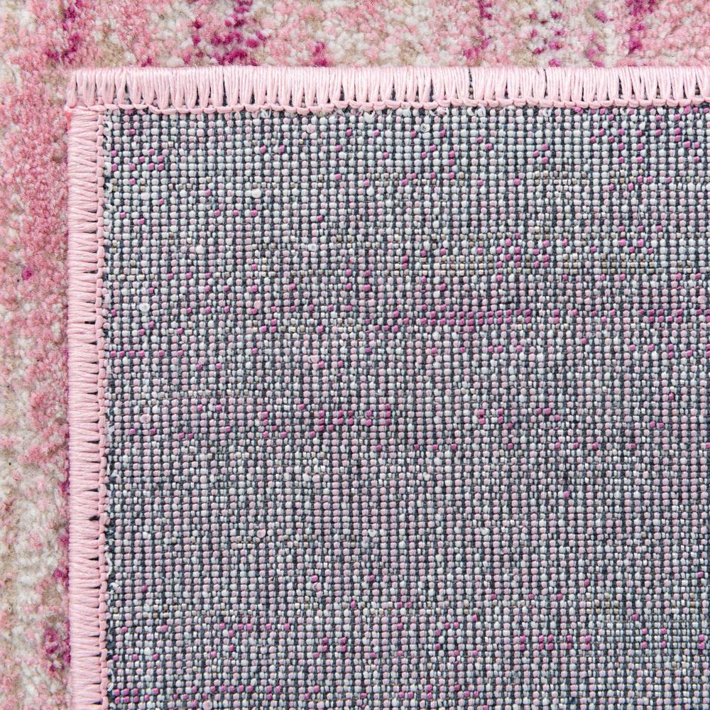Uptown Madison Avenue Area Rug 7' 10" x 7' 10", Square Pink. Picture 7