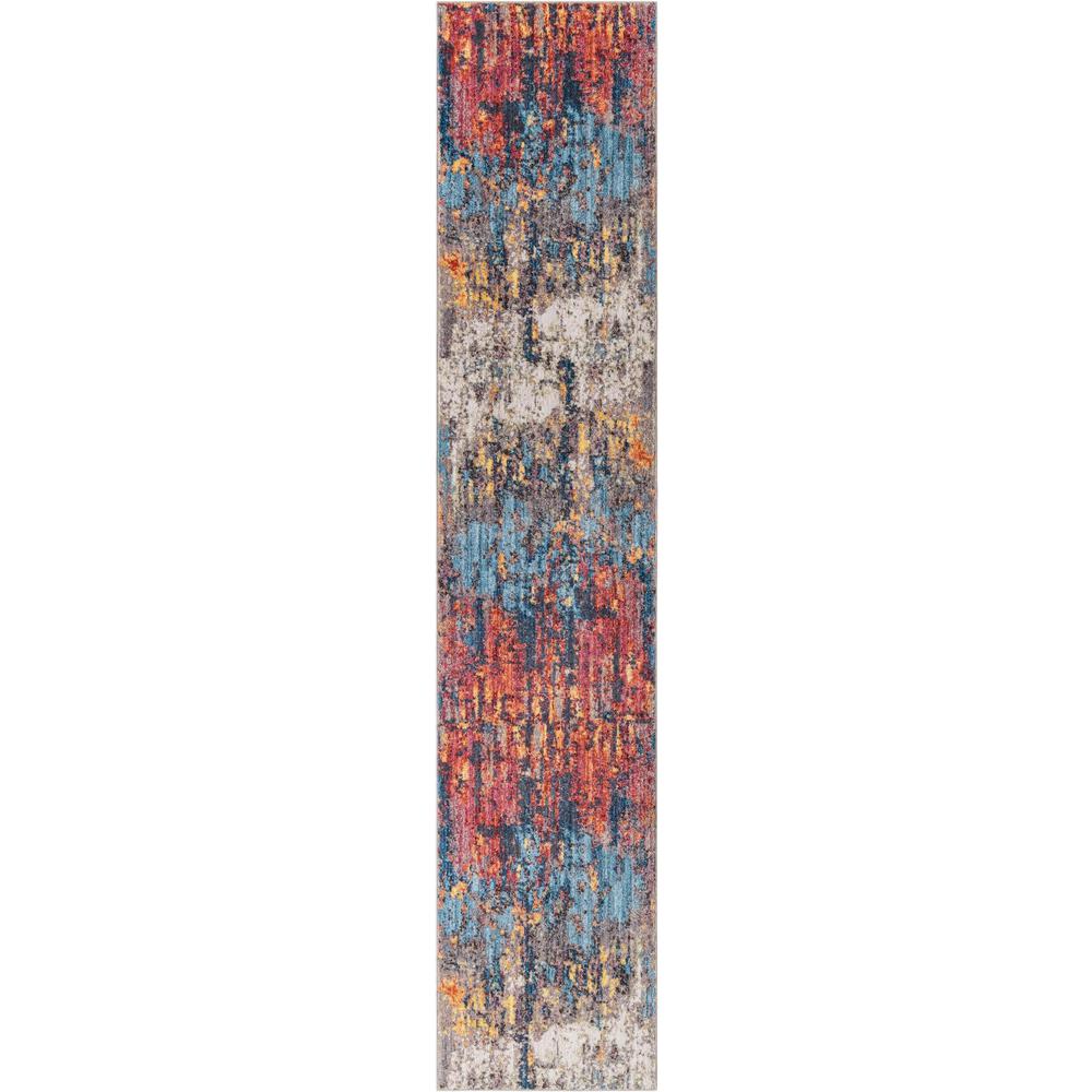 Downtown Chelsea Area Rug 2' 7" x 13' 1", Runner Multi. Picture 1