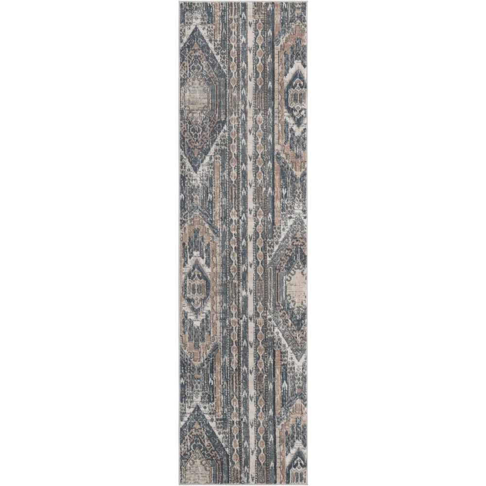 Portland Orford Area Rug 2' 7" x 10' 0", Runner Navy Blue. Picture 1