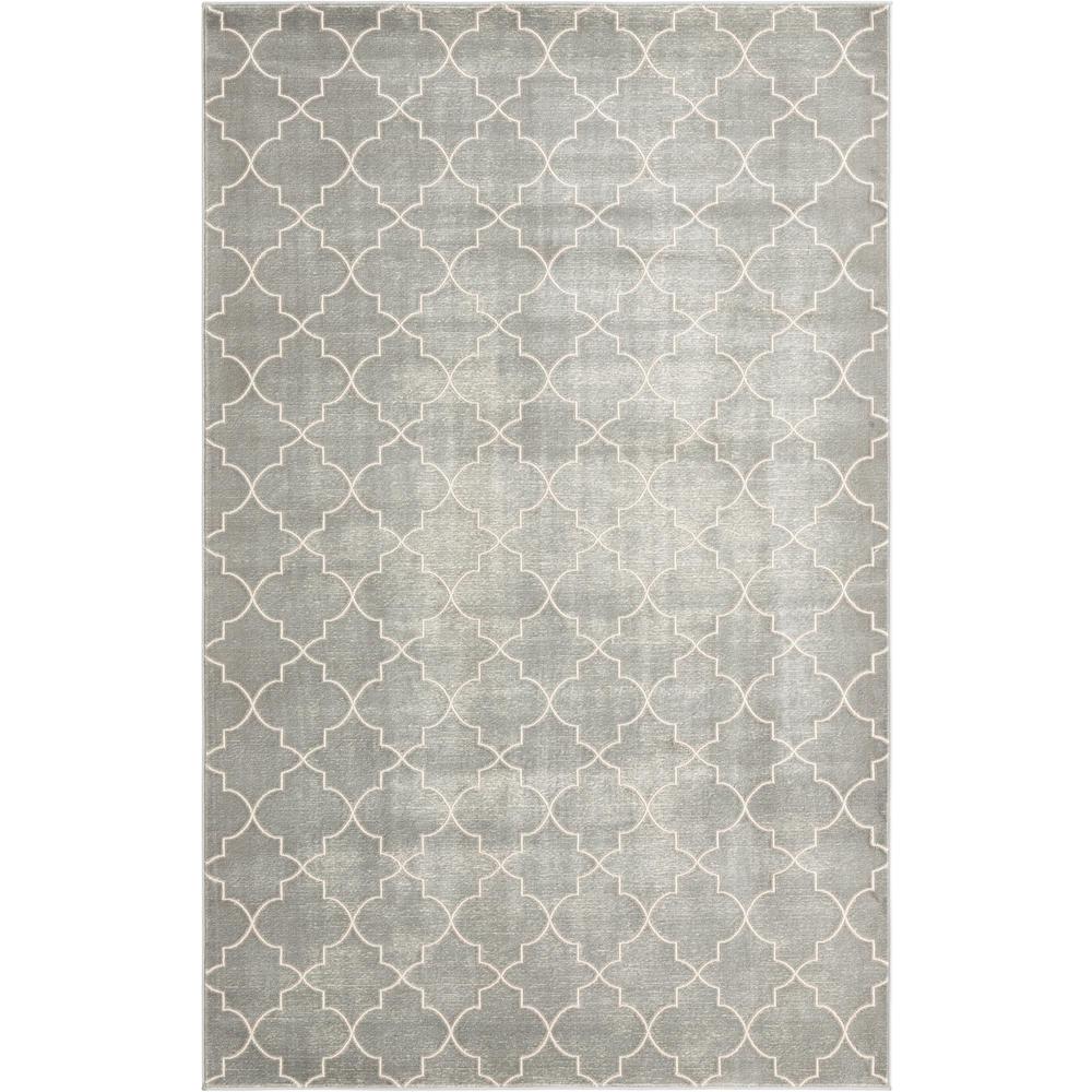 Uptown Area Rug 5' 3" x 8' 0", Rectangular - Gray. Picture 1