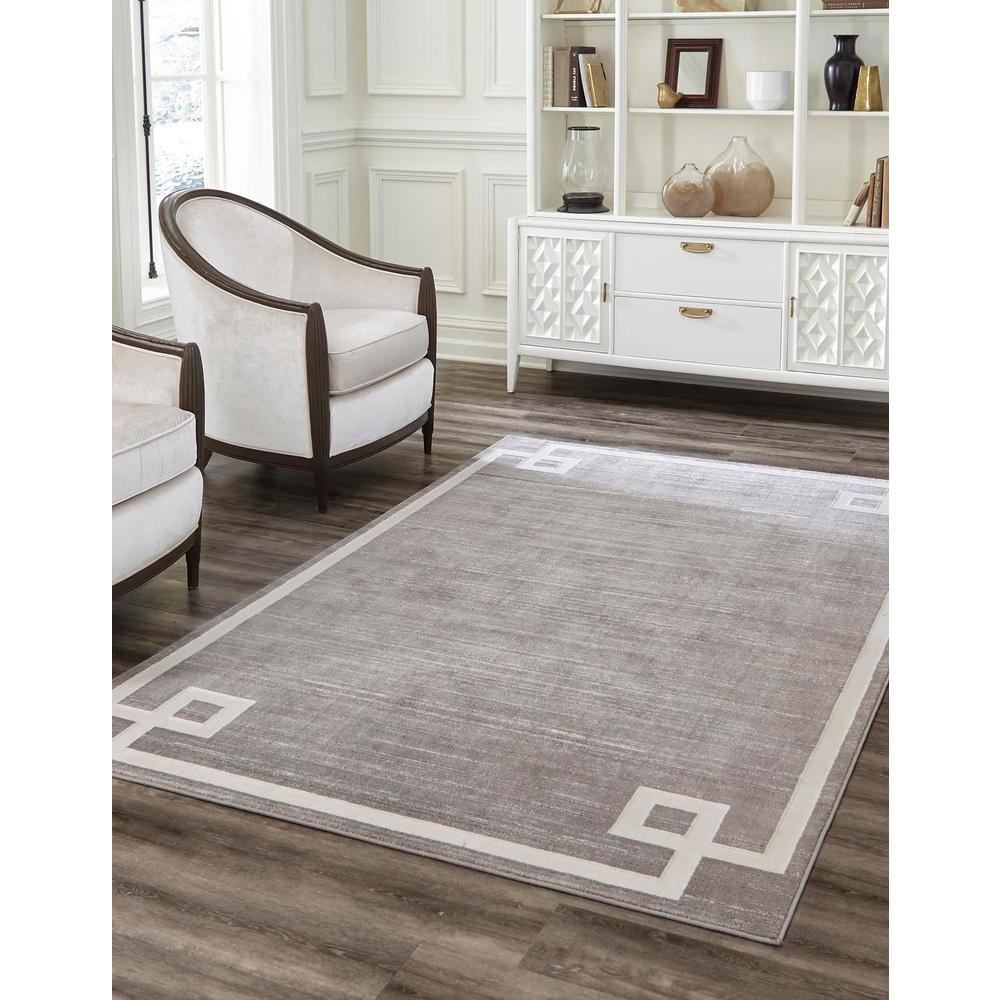 Uptown Lenox Hill Area Rug 2' 0" x 3' 1", Rectangular Gray. Picture 2
