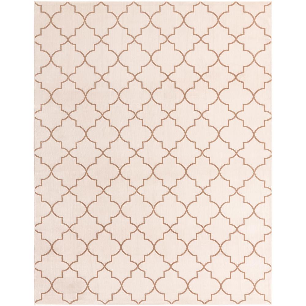 Uptown Area Rug 7' 10" x 10' 0", Rectangular White. Picture 1
