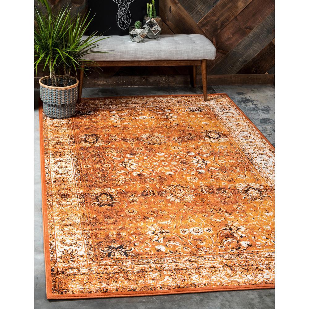 Imperial Bosphorus Rug, Terracotta/Ivory (2' 0 x 3' 0). Picture 2