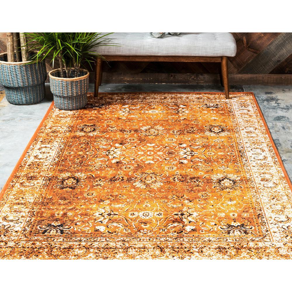 Imperial Bosphorus Rug, Terracotta/Ivory (2' 0 x 3' 0). Picture 4