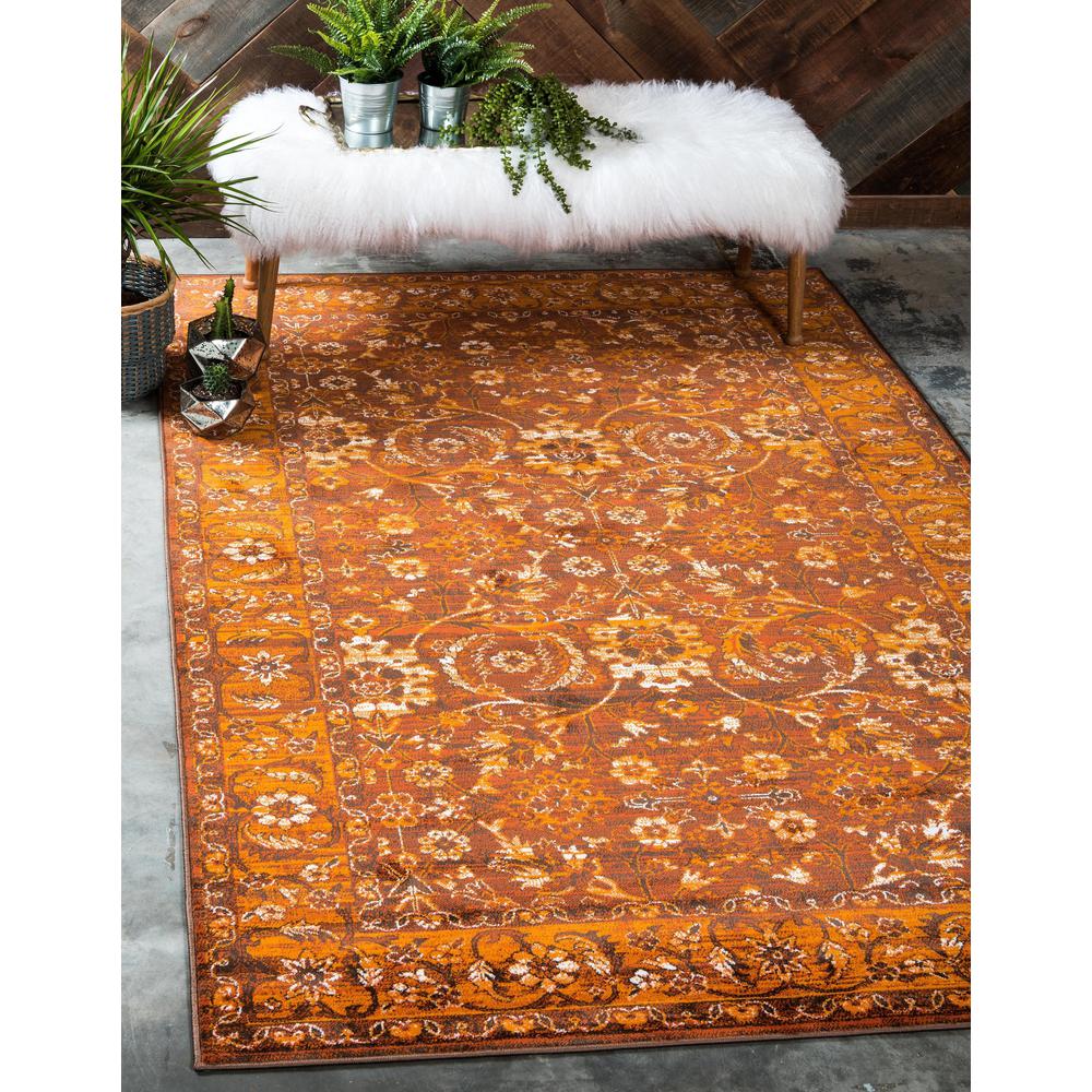 Imperial Ottoman Rug, Terracotta (2' 0 x 3' 0). Picture 2