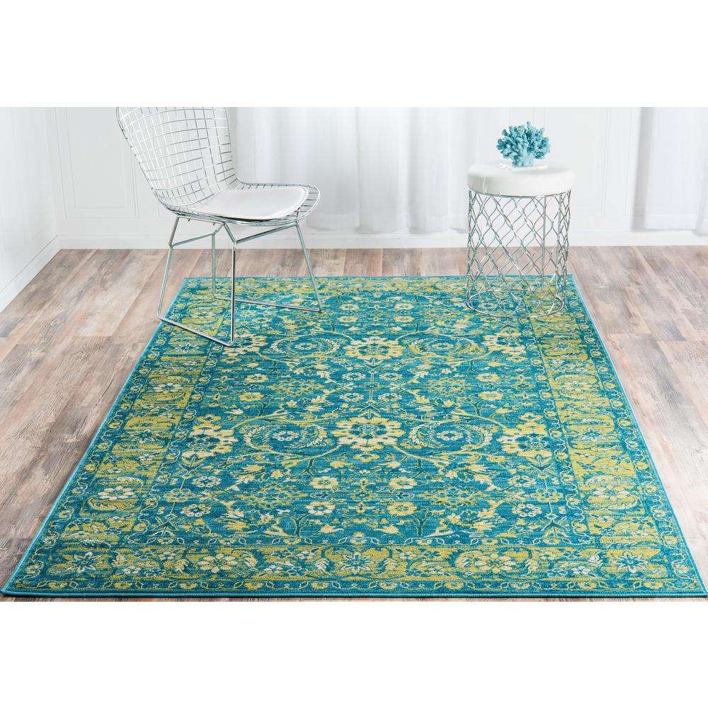 Imperial Ottoman Rug, Blue (2' 0 x 3' 0). Picture 4