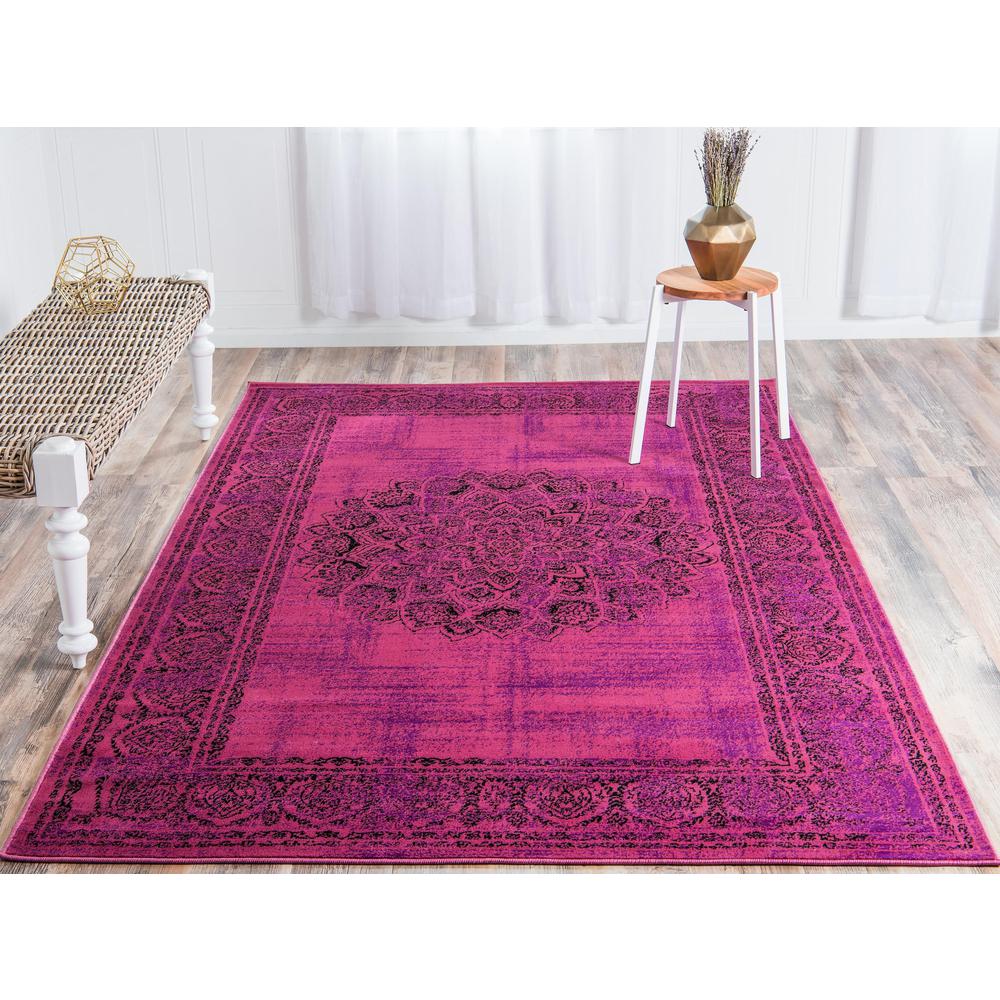 Imperial Cypress Rug, Fuchsia (2' 0 x 3' 0). Picture 4