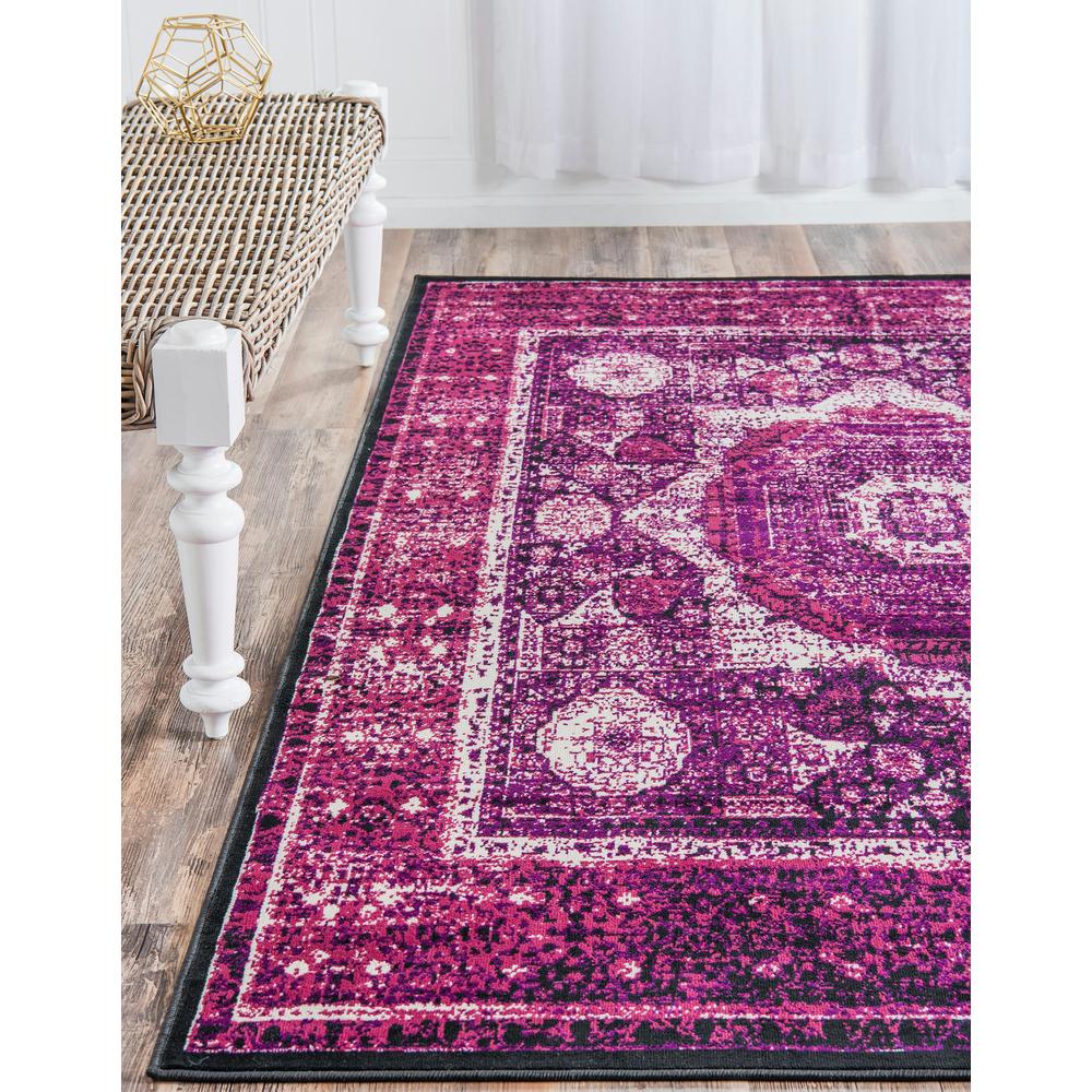 Imperial Lygos Rug, Fuchsia (2' 0 x 3' 0). Picture 3