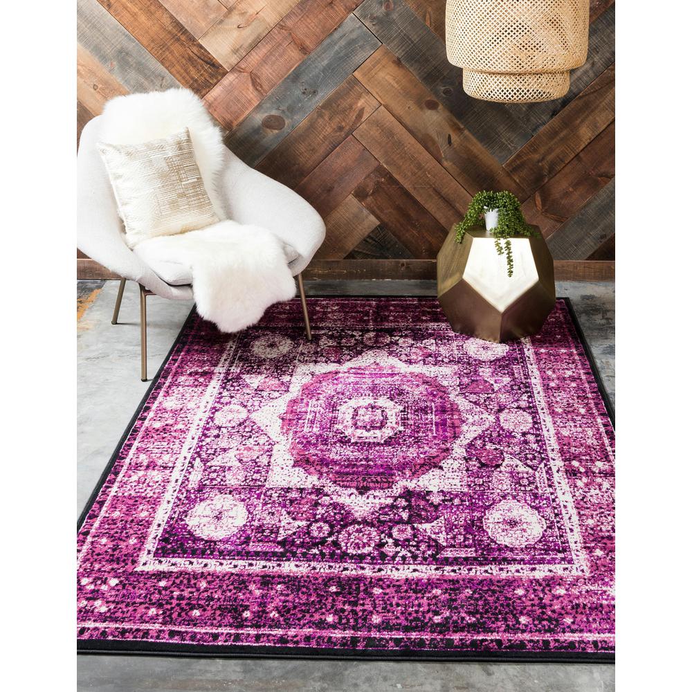 Imperial Lygos Rug, Fuchsia (2' 0 x 3' 0). Picture 4