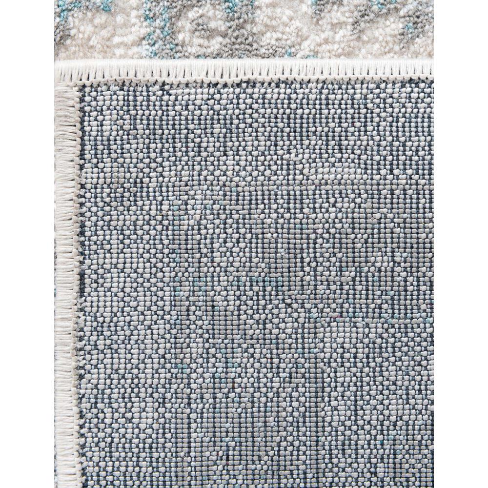 Uptown Area Rug 7' 10" x 7' 10", Square, Teal. Picture 7